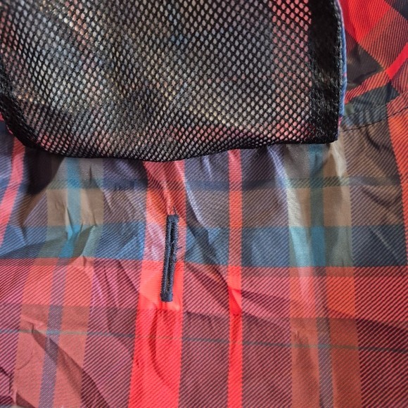 Talbots plaid raincoat size large lab or shepard NWT