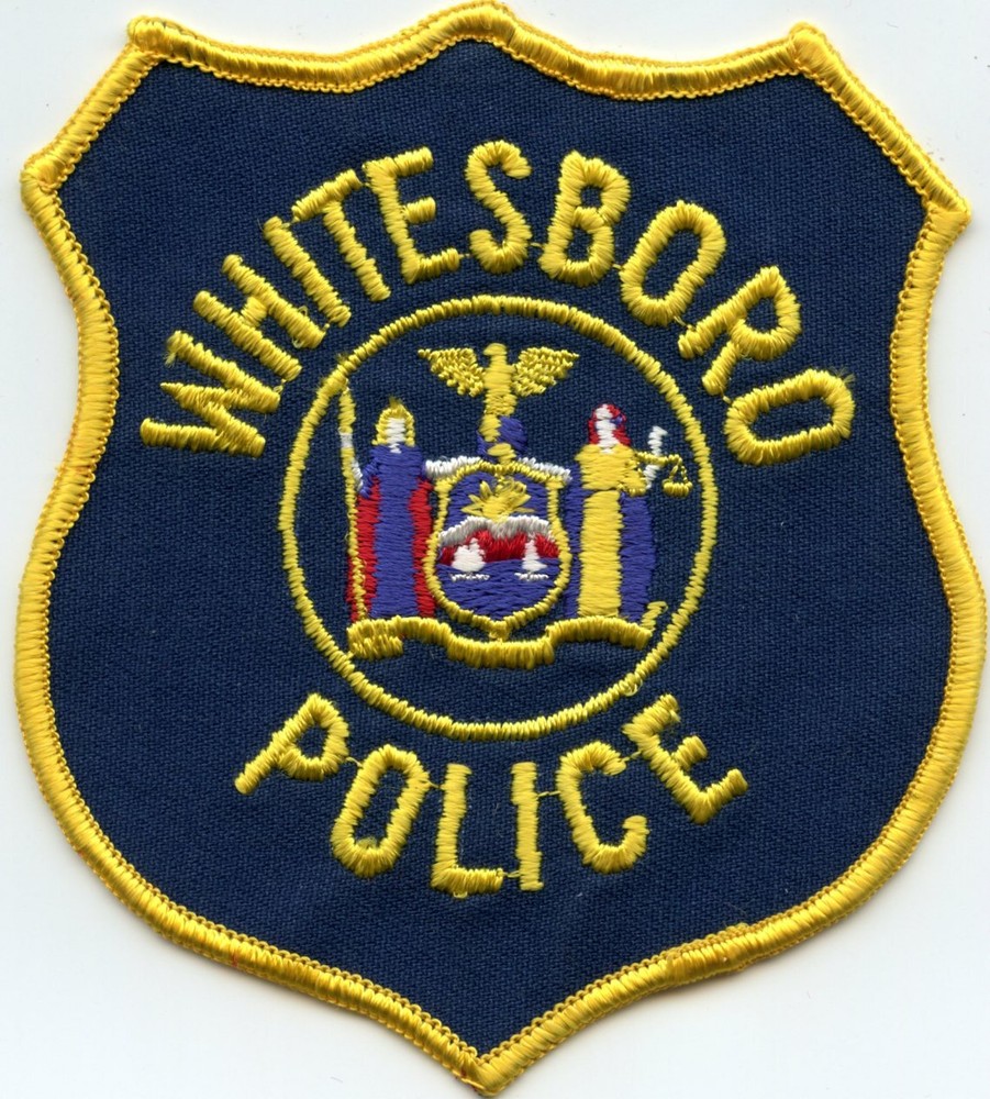 WHITESBORO NEW YORK POLICE PATCH