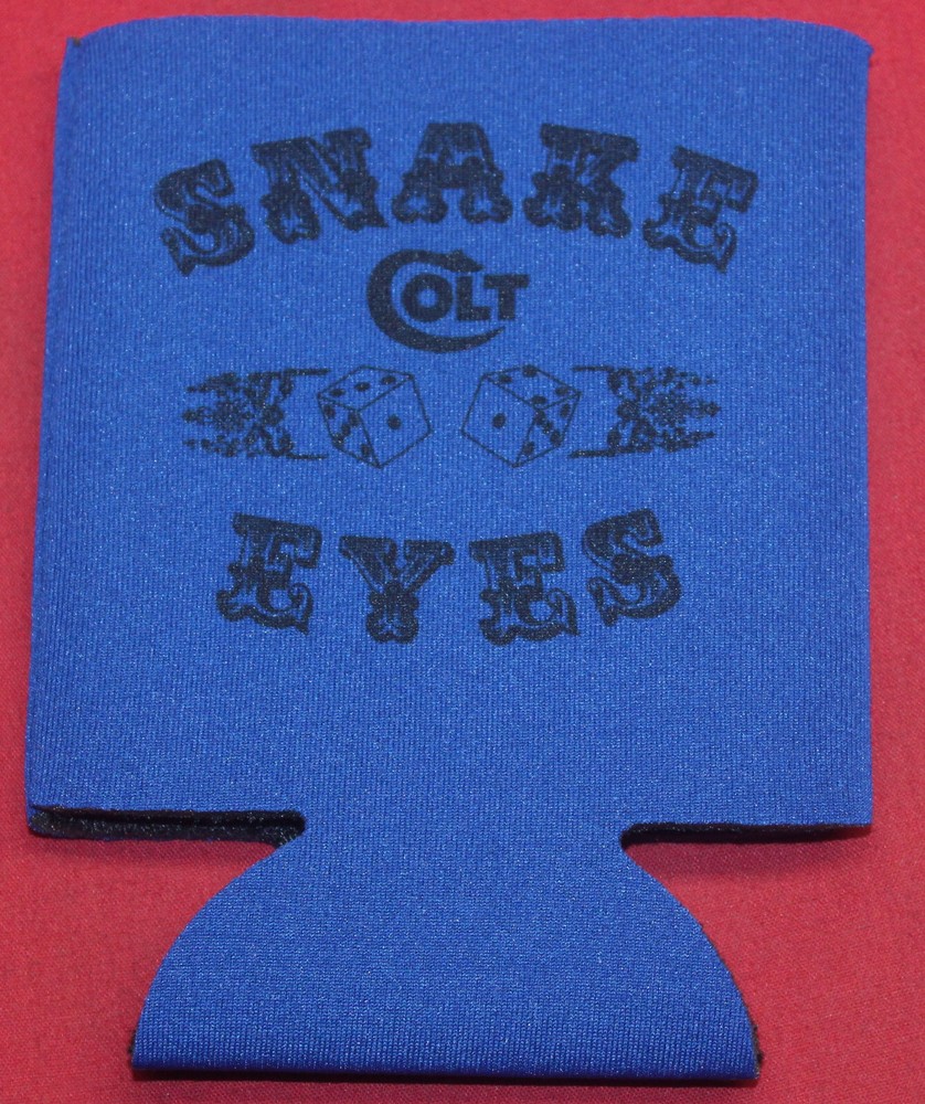 COLT Firearms Python Snake Eyes Can Coozie