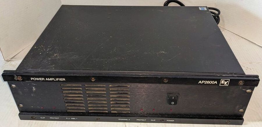 EV Power Amplifier AP2600A, Works