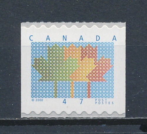 Canada   1878  MNH coil, Maple Leaf, 2000