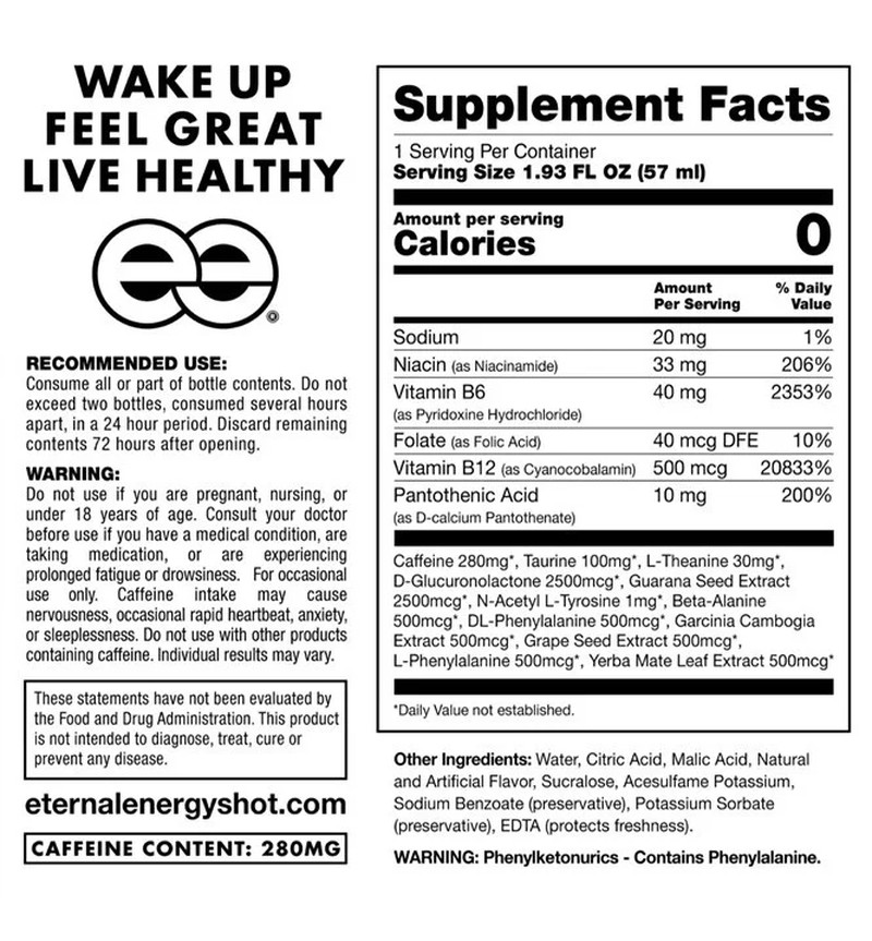 Shot, Extra Strength, Grape 1.93 Oz, 12 Count