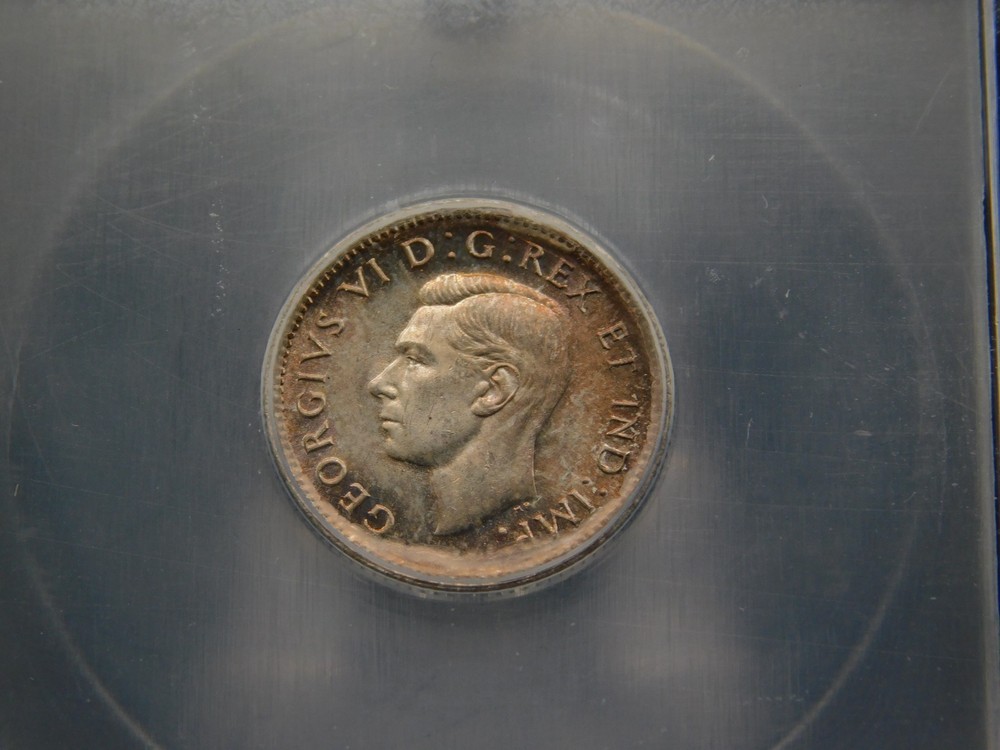 1946 Canada 10 Cent ICG MS64 (BT1327)