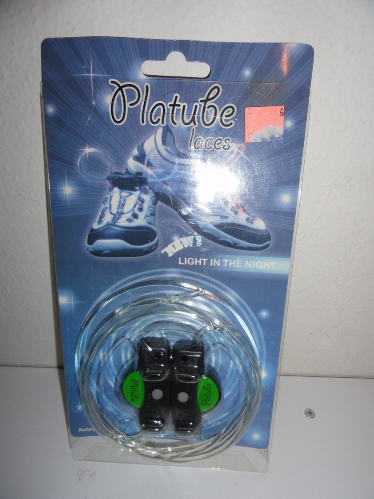 PLATUBE LIGHT UP SHOELACES