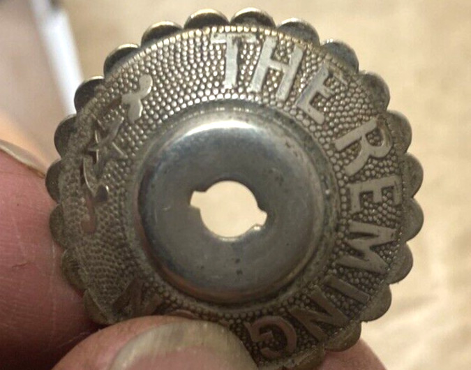 Antique Remington Sewing Machine Drawer Pull