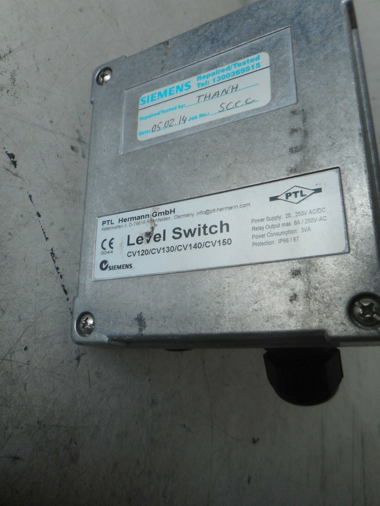 PTL Hermann -- Vibrating Blade Level Switch CV120 CV130 CV140 CV160