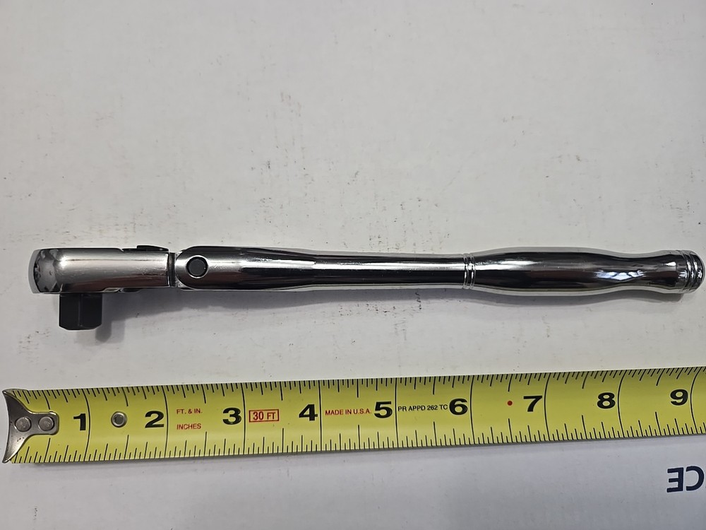 New Matco tools 3/8" flex head ratchet chrome 9" BR9FT