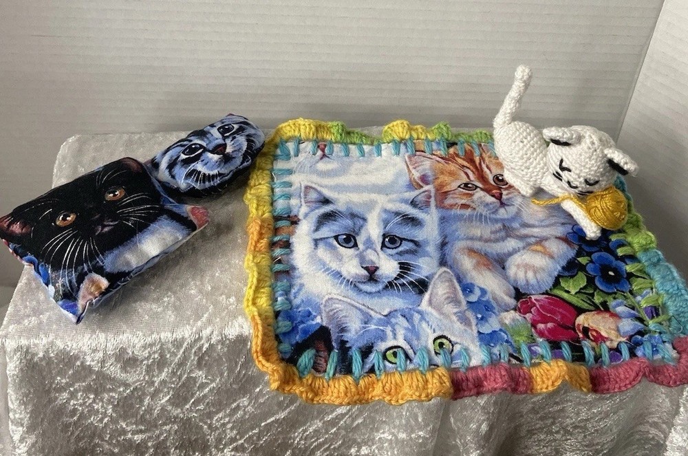 Handmade Crochet Sofa Style Tissue Box Cover