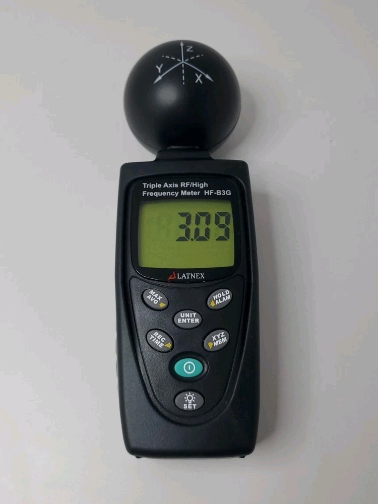 LATNEX Triple Axis RF/High Frequency Meter Model: HF-B3G