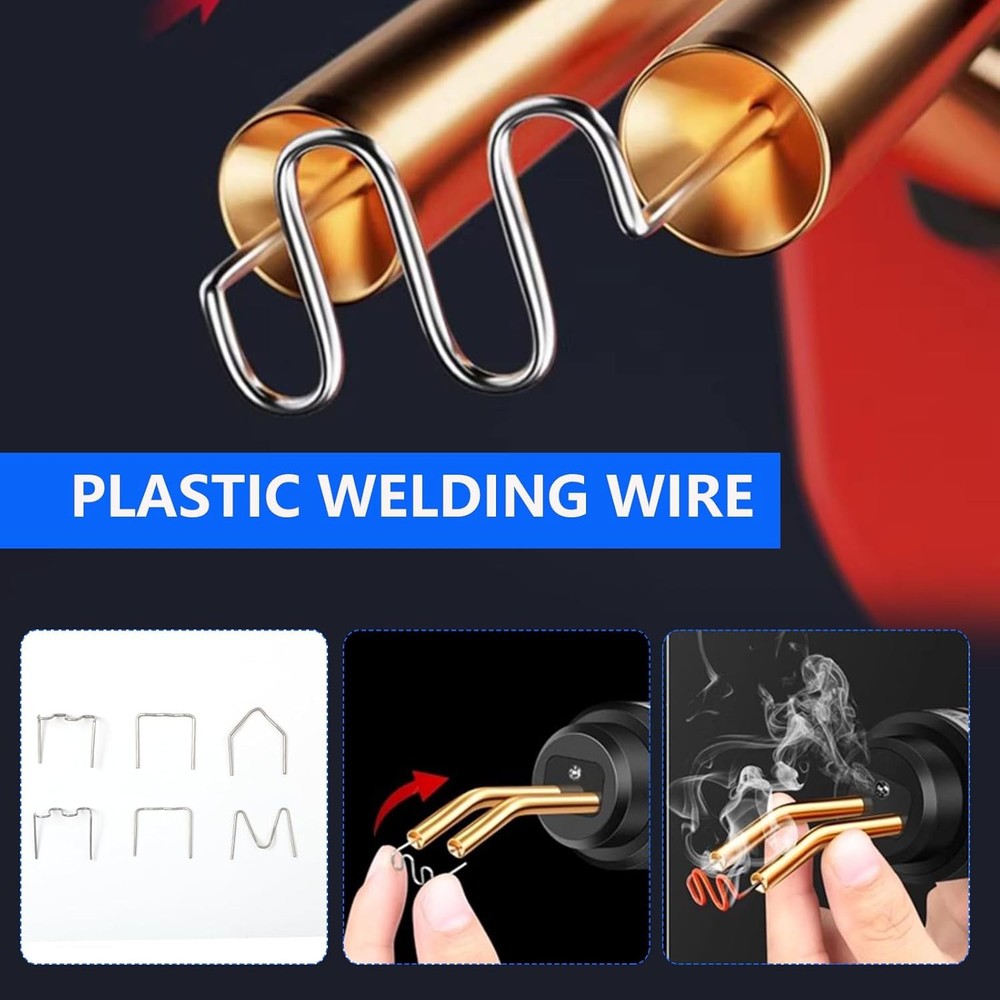 Plastic Welding Nails Assorted Shapes
