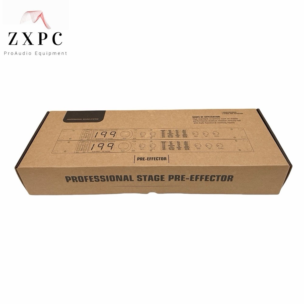 LASE DFX-2000 Digital 18 Bit Effect Processor 199 Pre Sets Reverb Delay Chorus