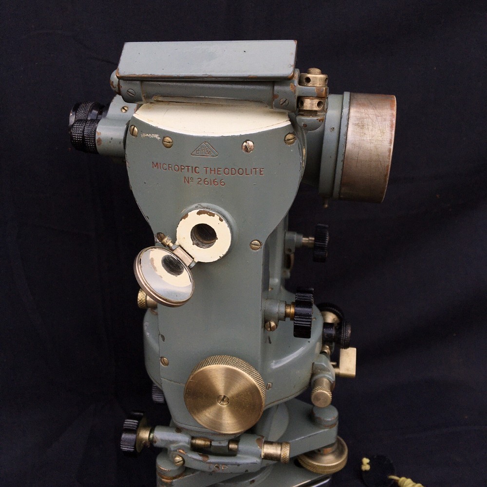 Antique E R Watts & Son Microptic Theodolite