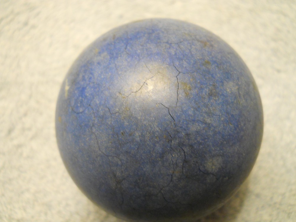 Vintage Clay Billiard Ball- #2
