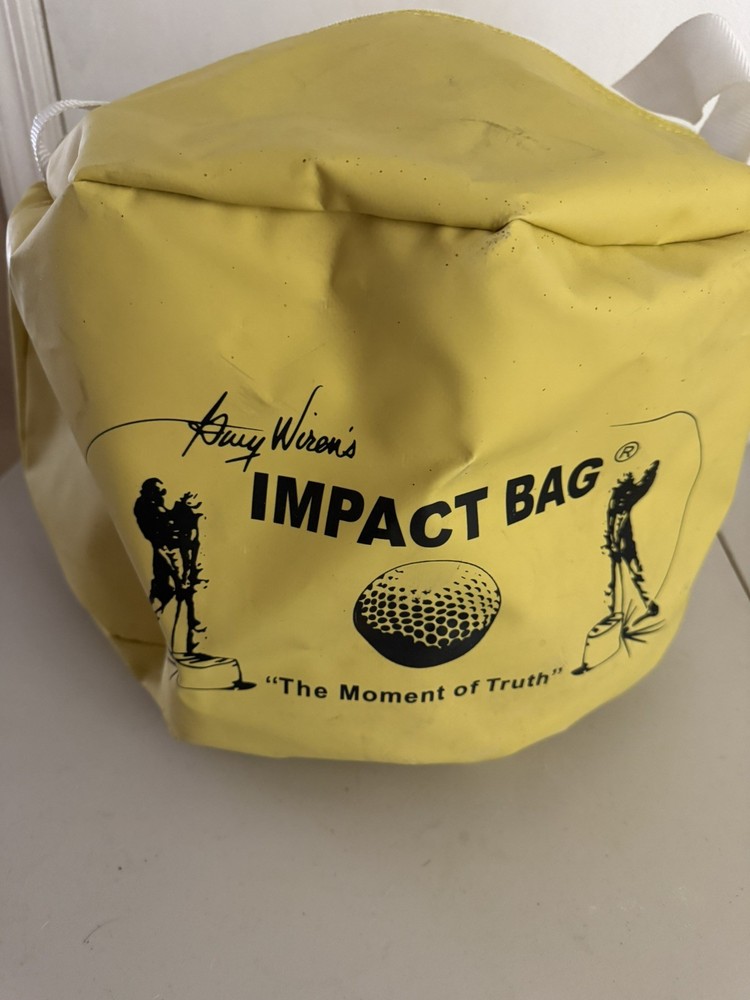 Gary Wiren's IMPACT BAG Golf Swinging Trainer GUC