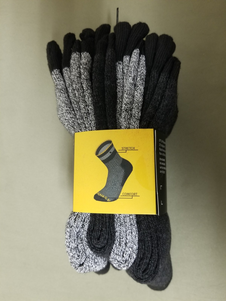 New Stanley Mens 4 Pack Cushion Boot Socks.