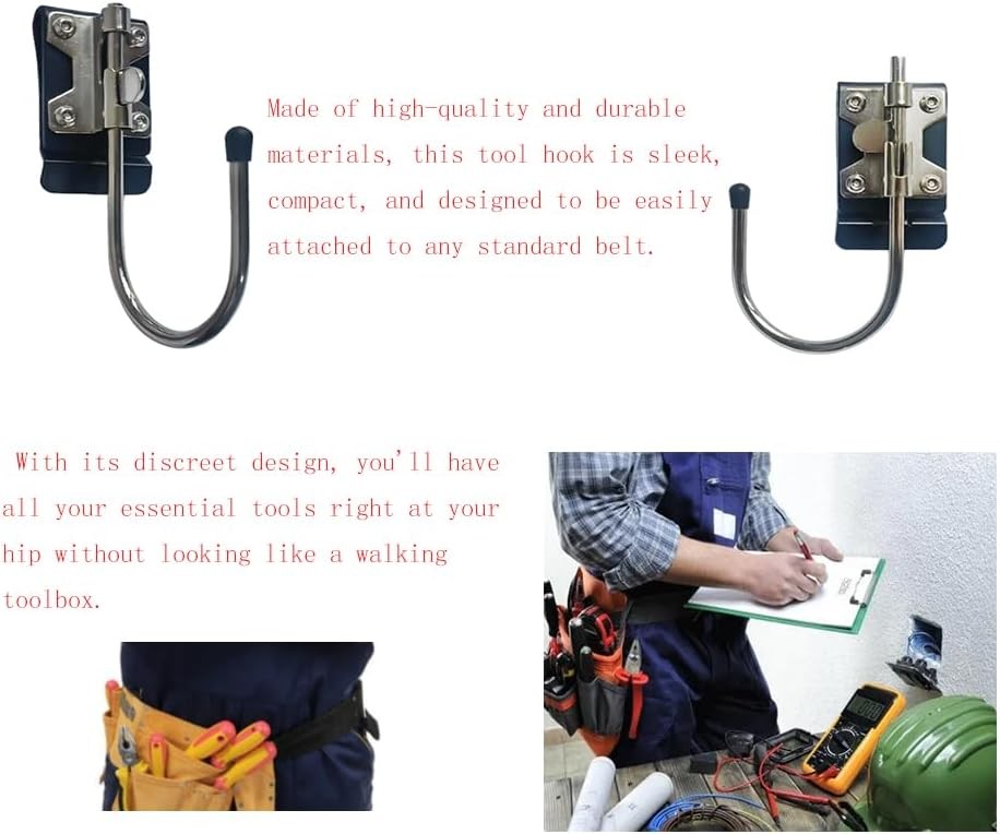Drill Holder Belt Tool Hook Holster Hammer 2 Packs