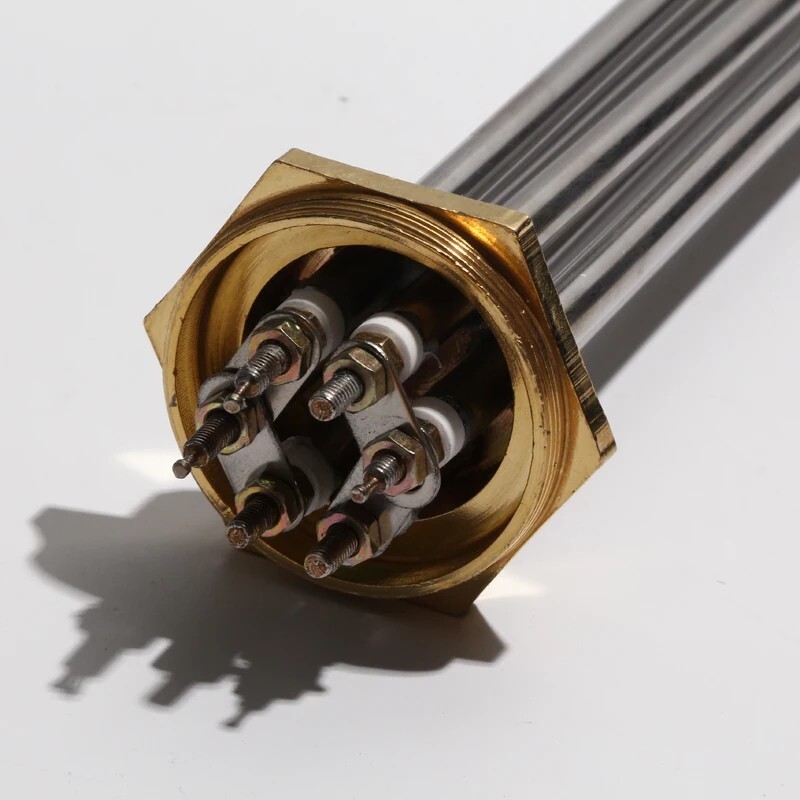 Immersion Water Heater Pipe Tubular Electric Heating Durable Rod 110-380V 3-12KW