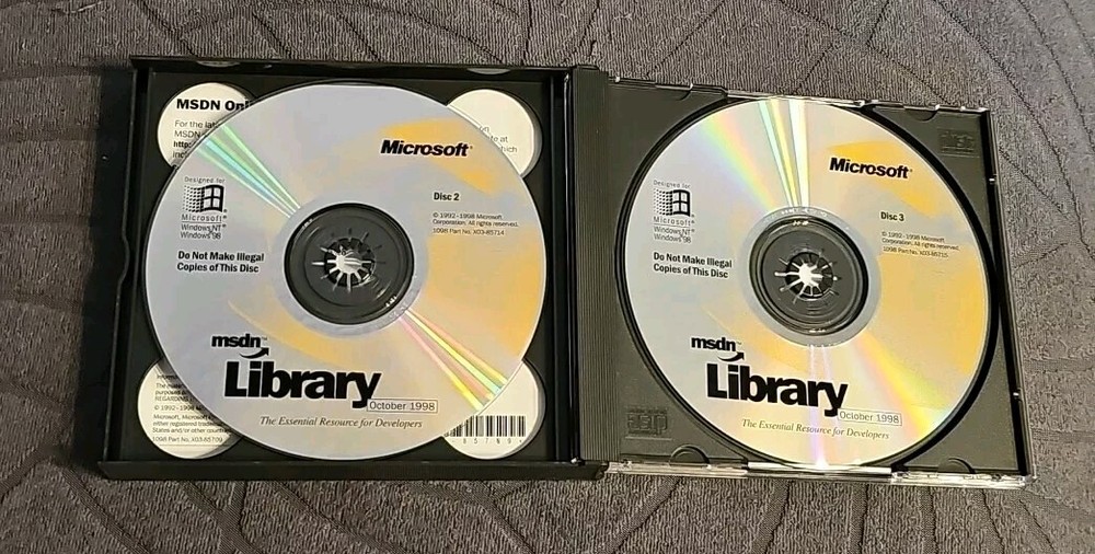 Microsoft MSDN library October 1998