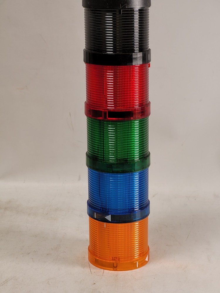 Siemens Signaling Column Stack Light Tower Red Yellow Blue Green Black
