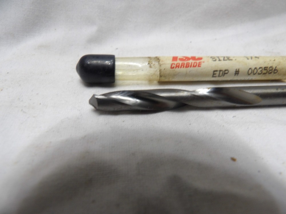 TSC Carbide D33F Solid Carbide Drill Bit 1/4"