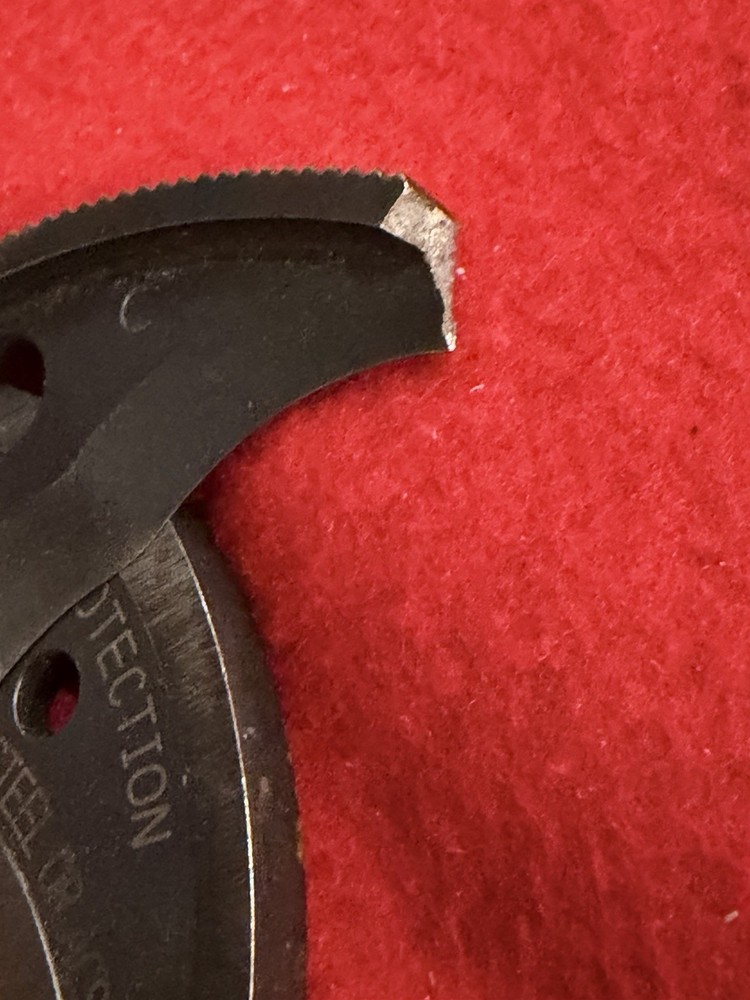 Klein Tools #63750 Ratcheting Cable Cutter (broken Tip)