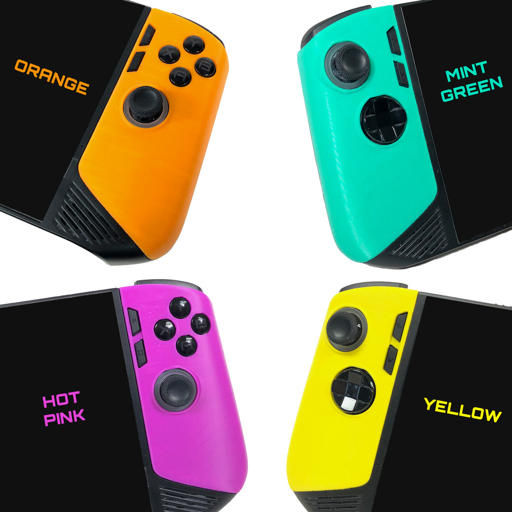 Replacement Front Panel Plates For MSI Claw 8 AI+ - 3D Printed Accessory