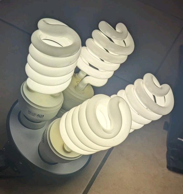 Lighting Kit Pieces Studio Pro & LS Tripods 4-Socket Light Softbox More *As Is*