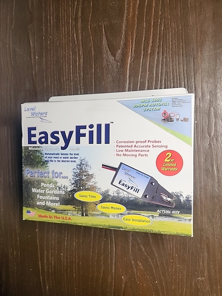 EasyFill MLS-1002 Floatless Pond Auto Fill Water Level Sensor System