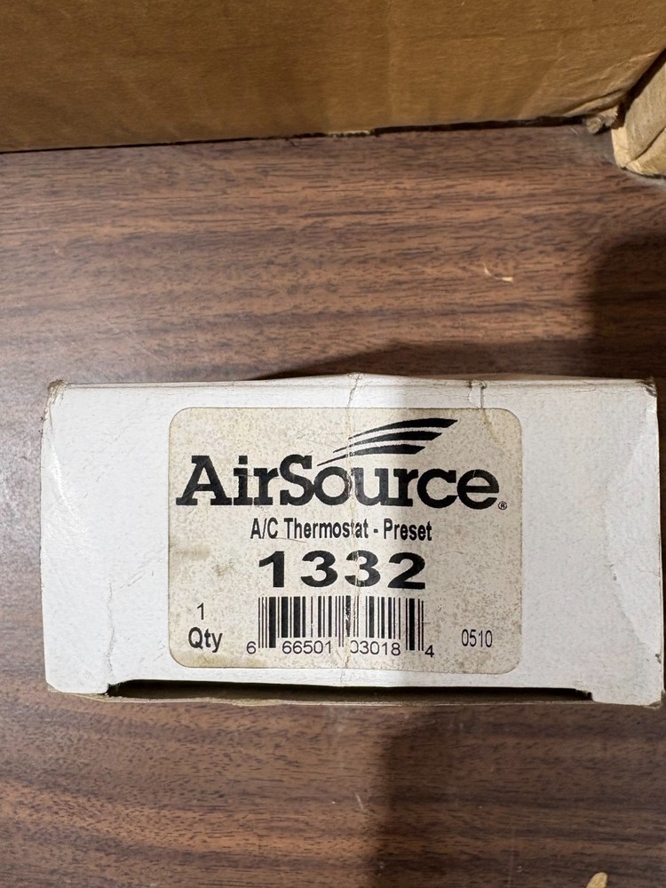 AirSource Thermostat Switch 1332