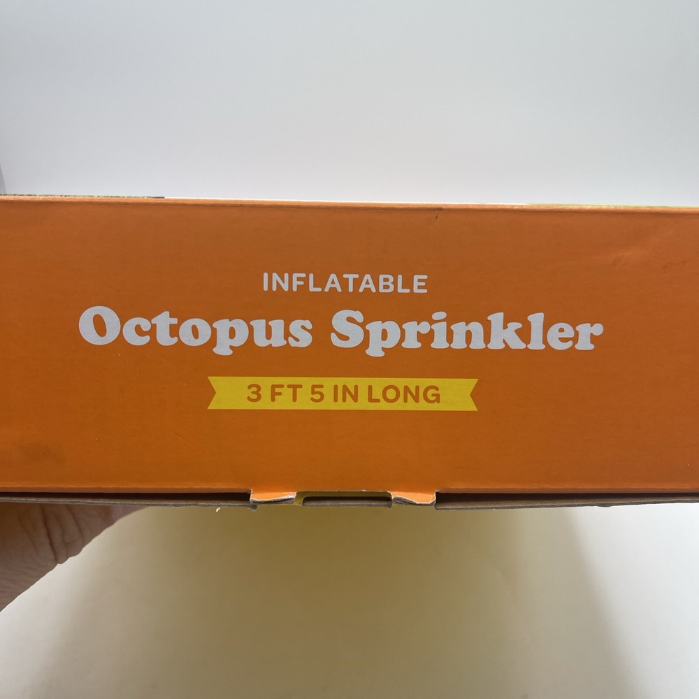 Sun Squad Inflatable Octopus Sprinkler PLAY FUN SPRINKLER