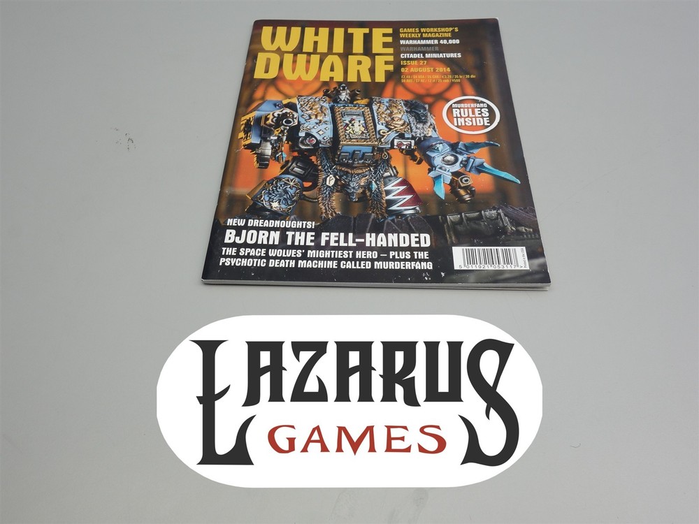 White Dwarf: Issue 27 August 2014 (Games Workshop)