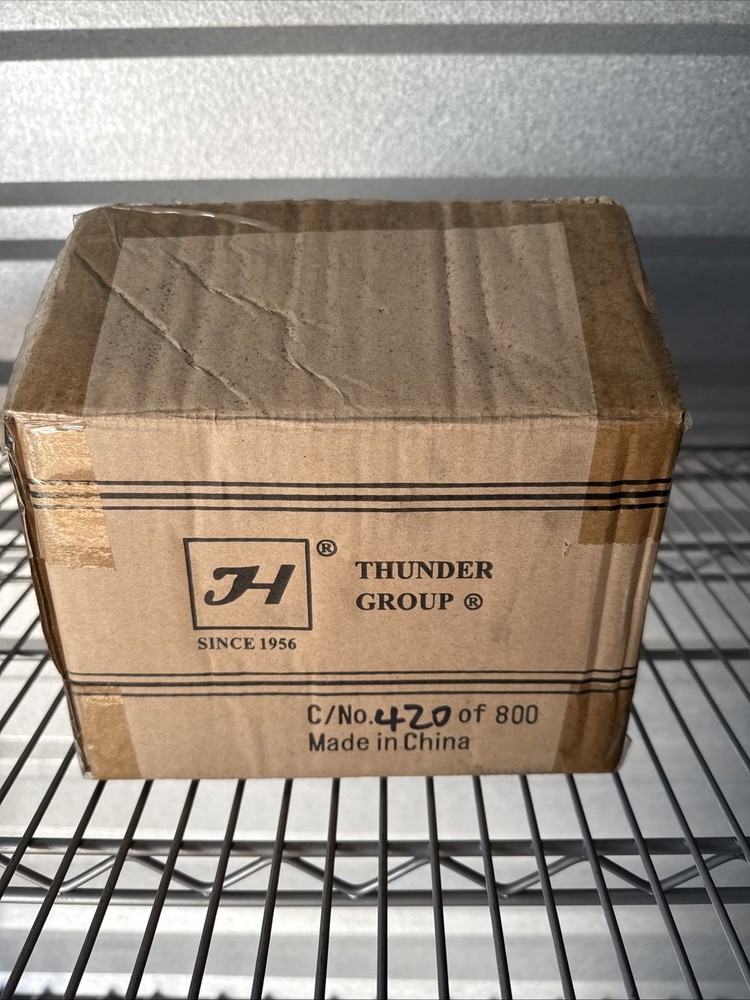 Thunder Group PLRFC0204PC Round Clear Polycarbonate Food Storage Container Lid