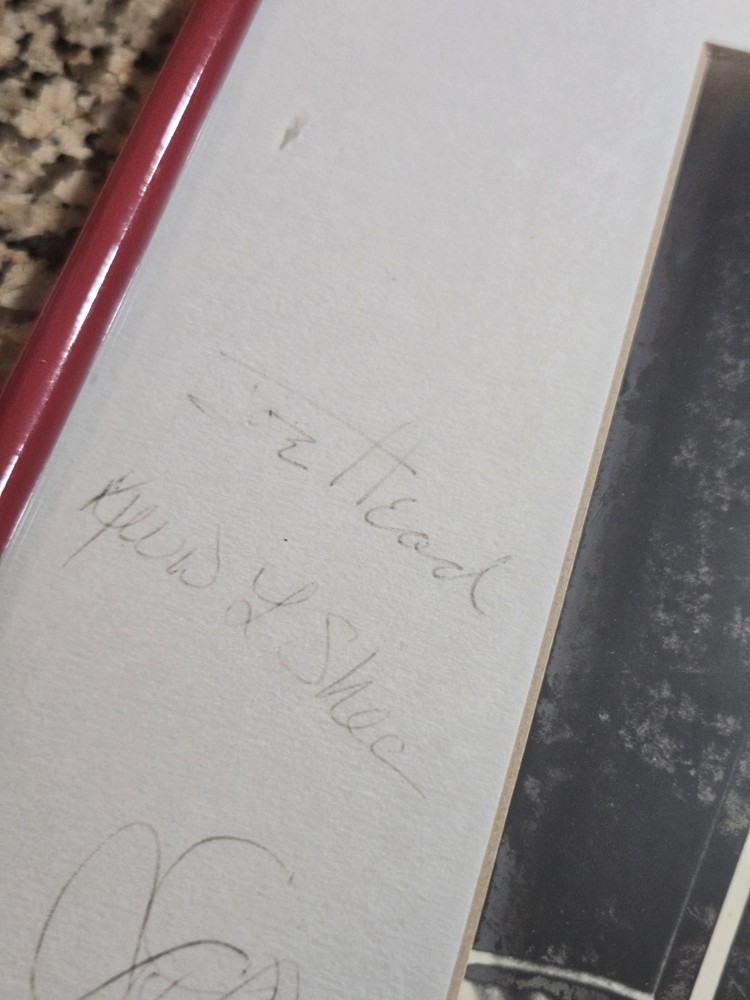 Isaac Stern Portrait Signed