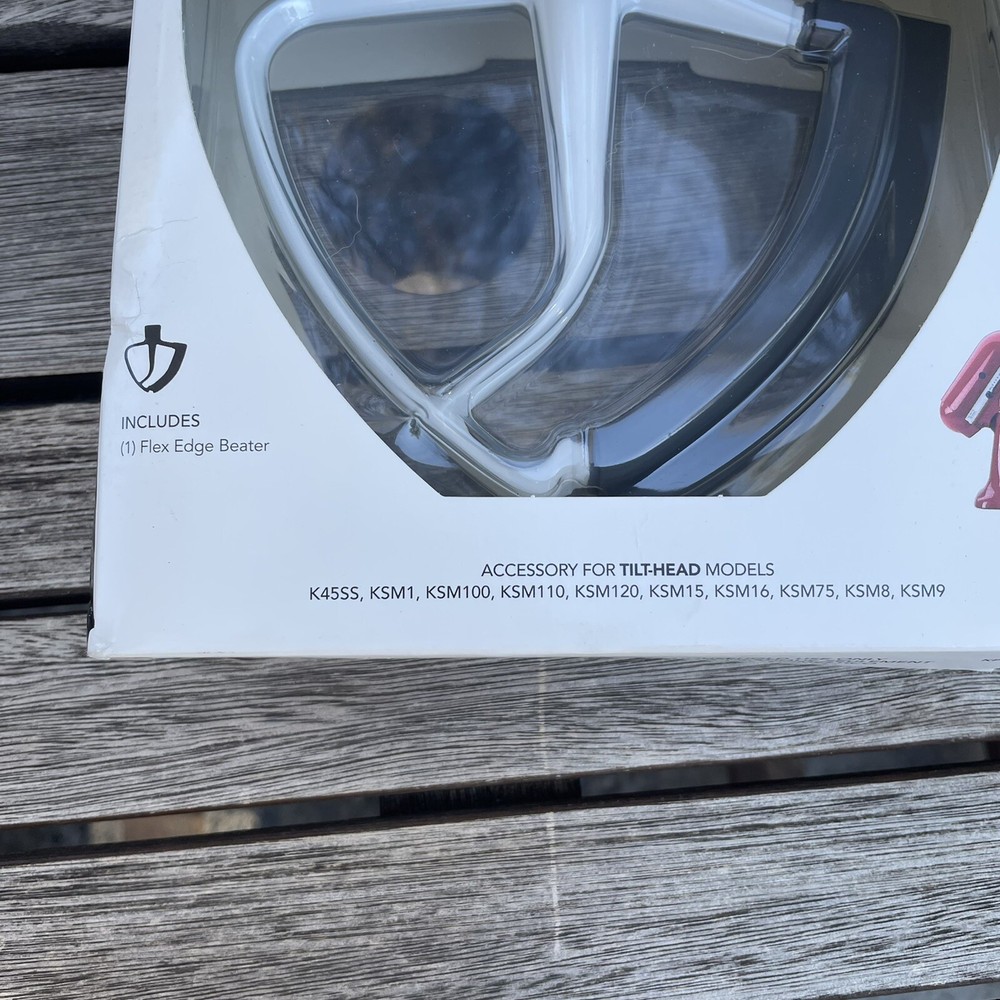 Williams Sonoma KitchenAid KFE5T Tilt-Head Flex Edge Beater Accessory Open Box