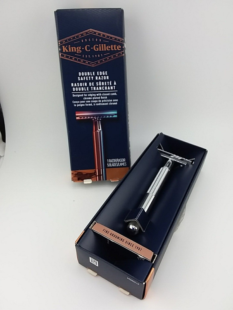 King C Gillette Double Edge Safety Razor
