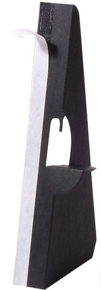 Lineco 9" Self Stick Easel Backs 6/Pkg Black Single Wing