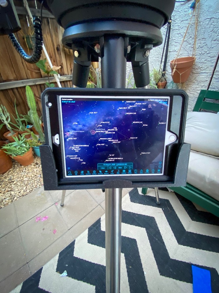 Telescope iPad Mini Mount. For Celestron and Meade telescopes!