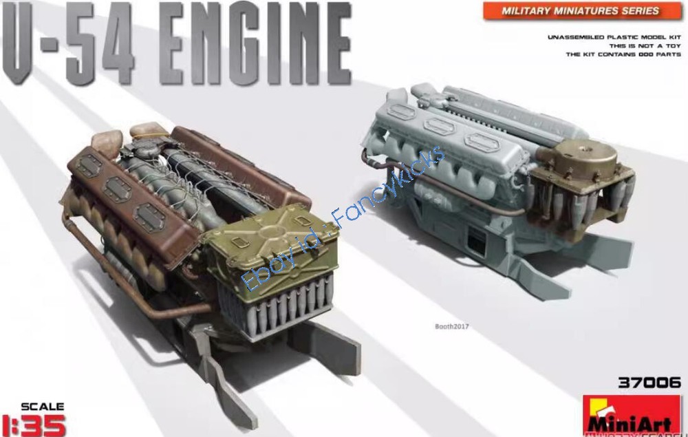 MINIART 37006 1/35 ScaleV-54 Engine Model Kit