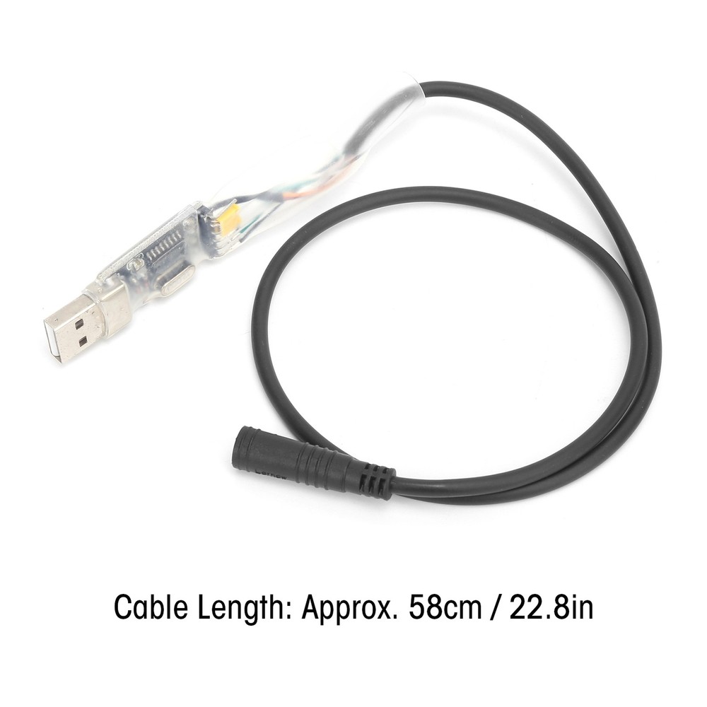 USB Programming Cable For Electric Bike Motor Change Parameters Easily For PAS