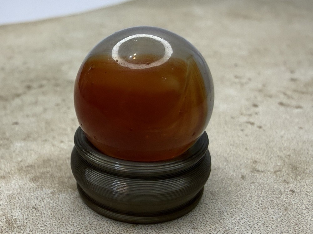 Glass Marble With Display Included lot #8342