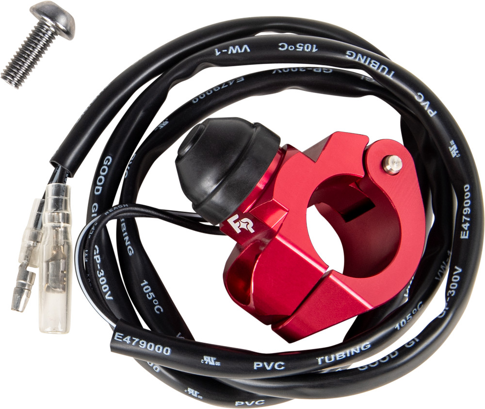 FIRE POWER Kill Switch Single Bolt Clamp Red KS-02 RED