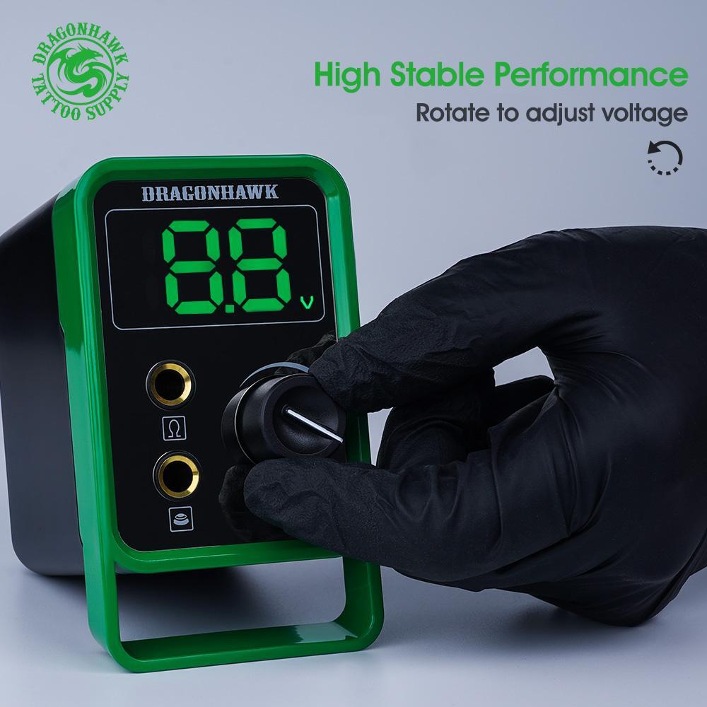 Dragonhawk Dual Mode Tattoo Power Supply