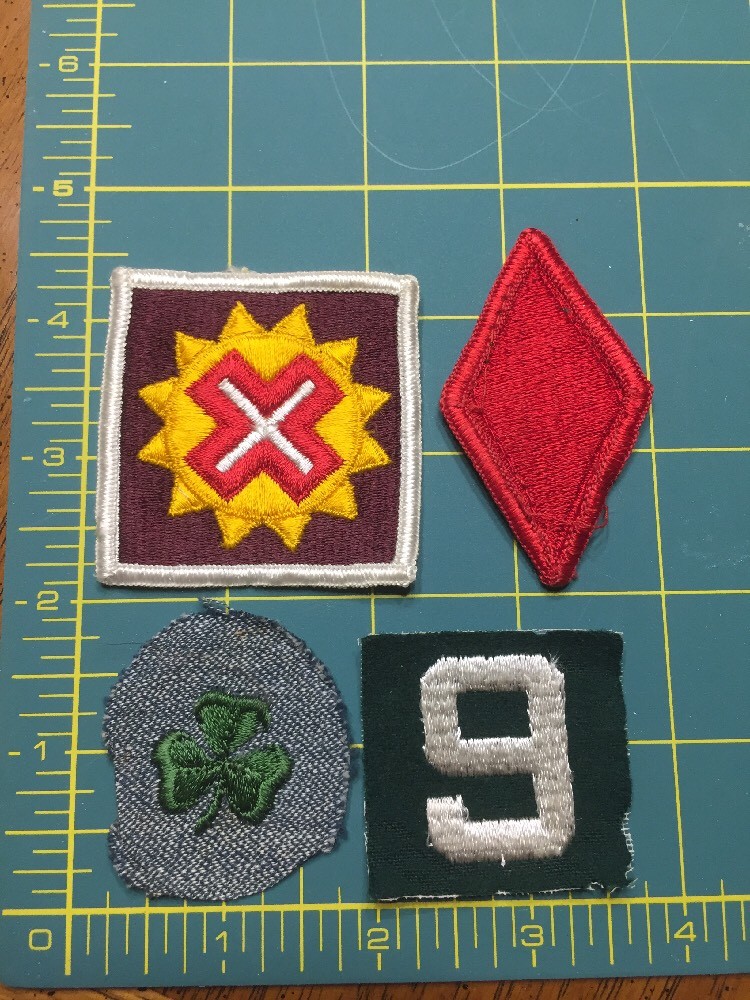 4 Vintage Scout Patches