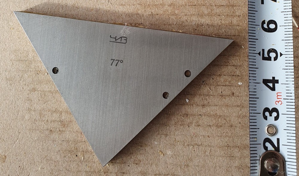 1 pcs PRECISION ANGLE GAUGE BLOCK 77°