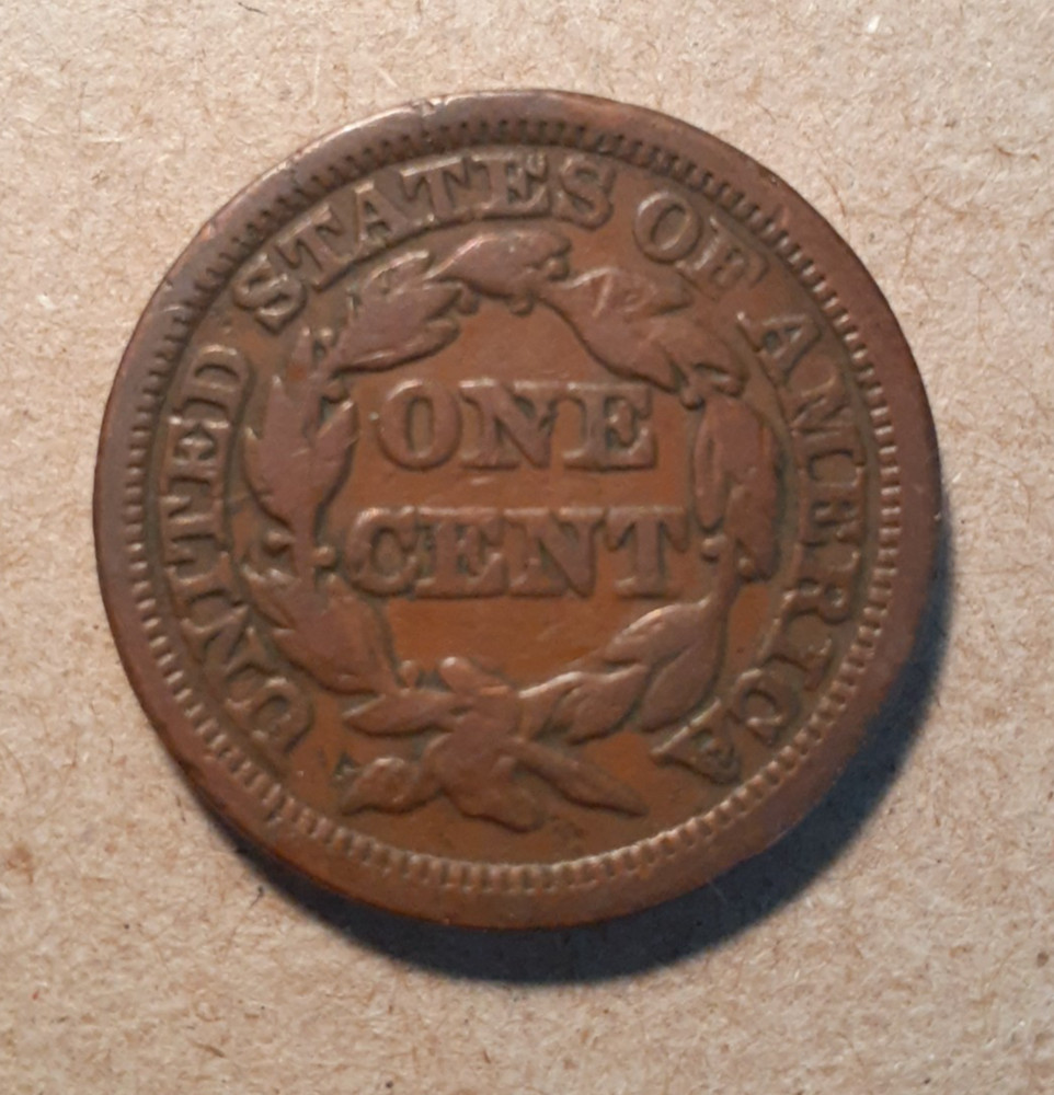 1847 LARGE CENT