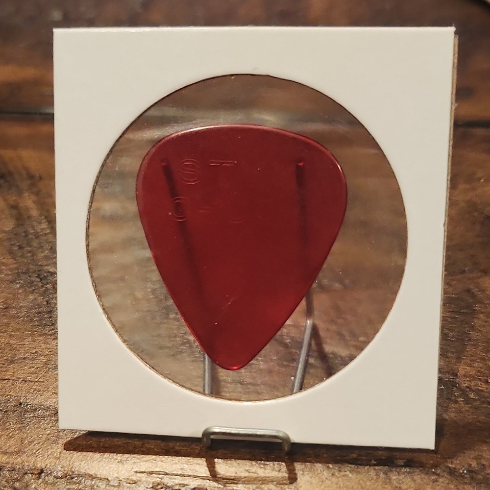 STYX Chuck Panozzo guitar pick