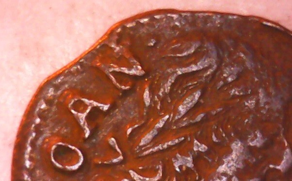 1665 Poland 1 Solidus, Alignment & Planchet Clip Errors; Old Coin Foreign Money