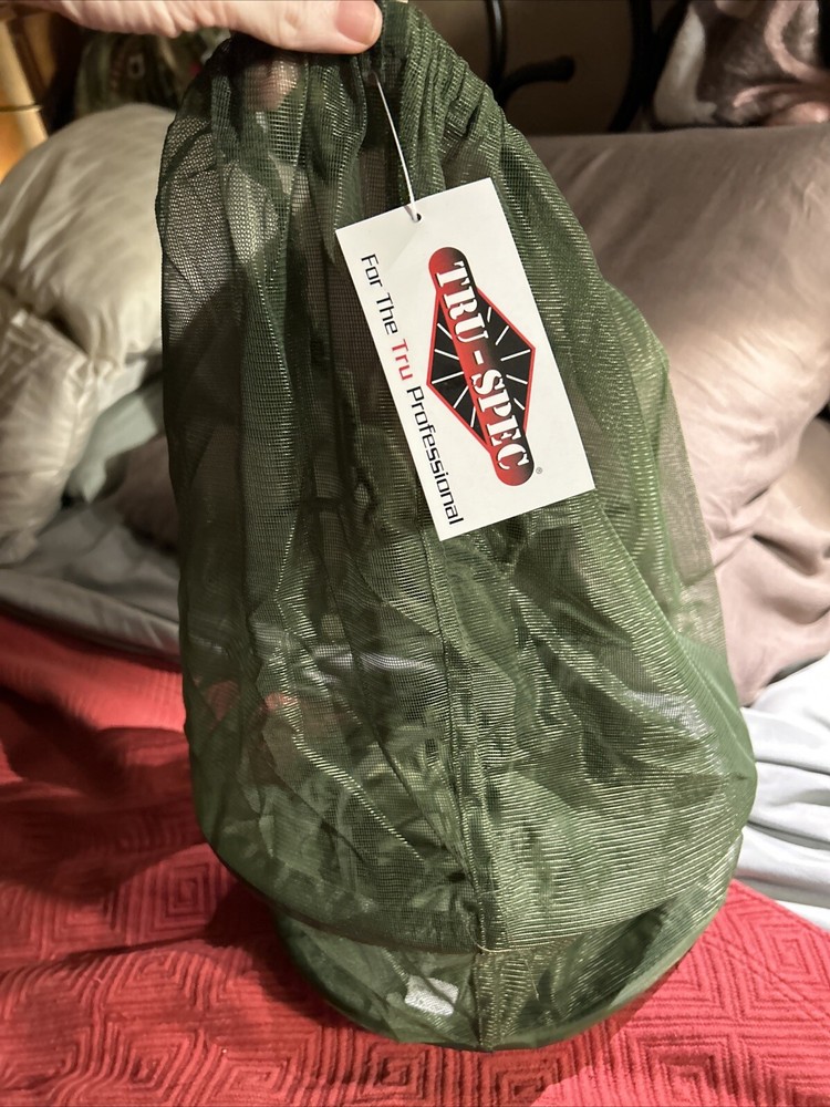 Tru-Spec Mosquito Net Hat NEW Hunting Woods Solid Green