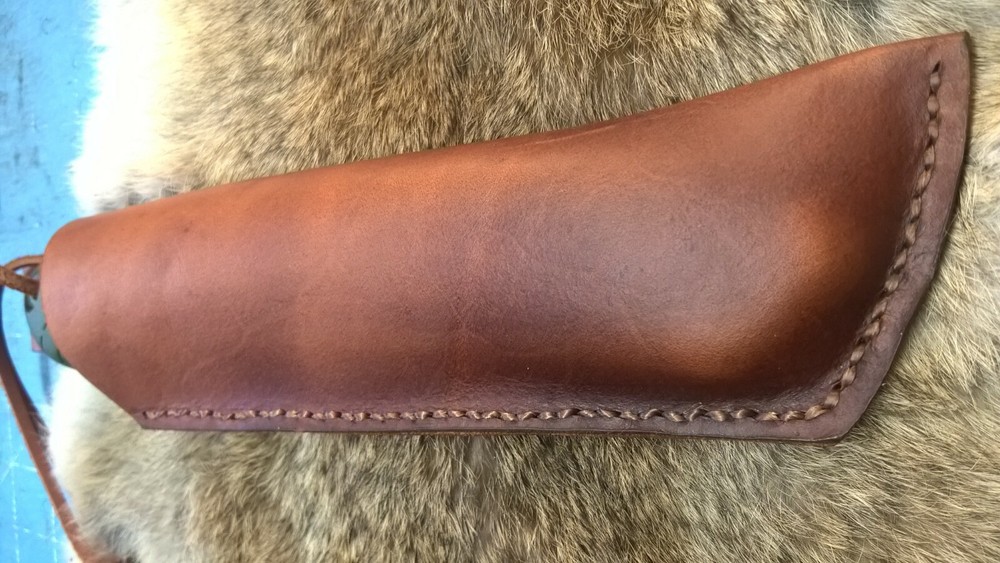 Handmade Leather Sheath for Bahco Laplander Folding Saw