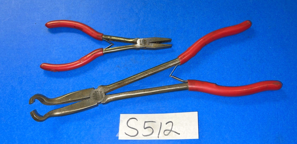 MAC TOOLS 2 PIECE HOSE GRIP & DUCK BILL PLIERS